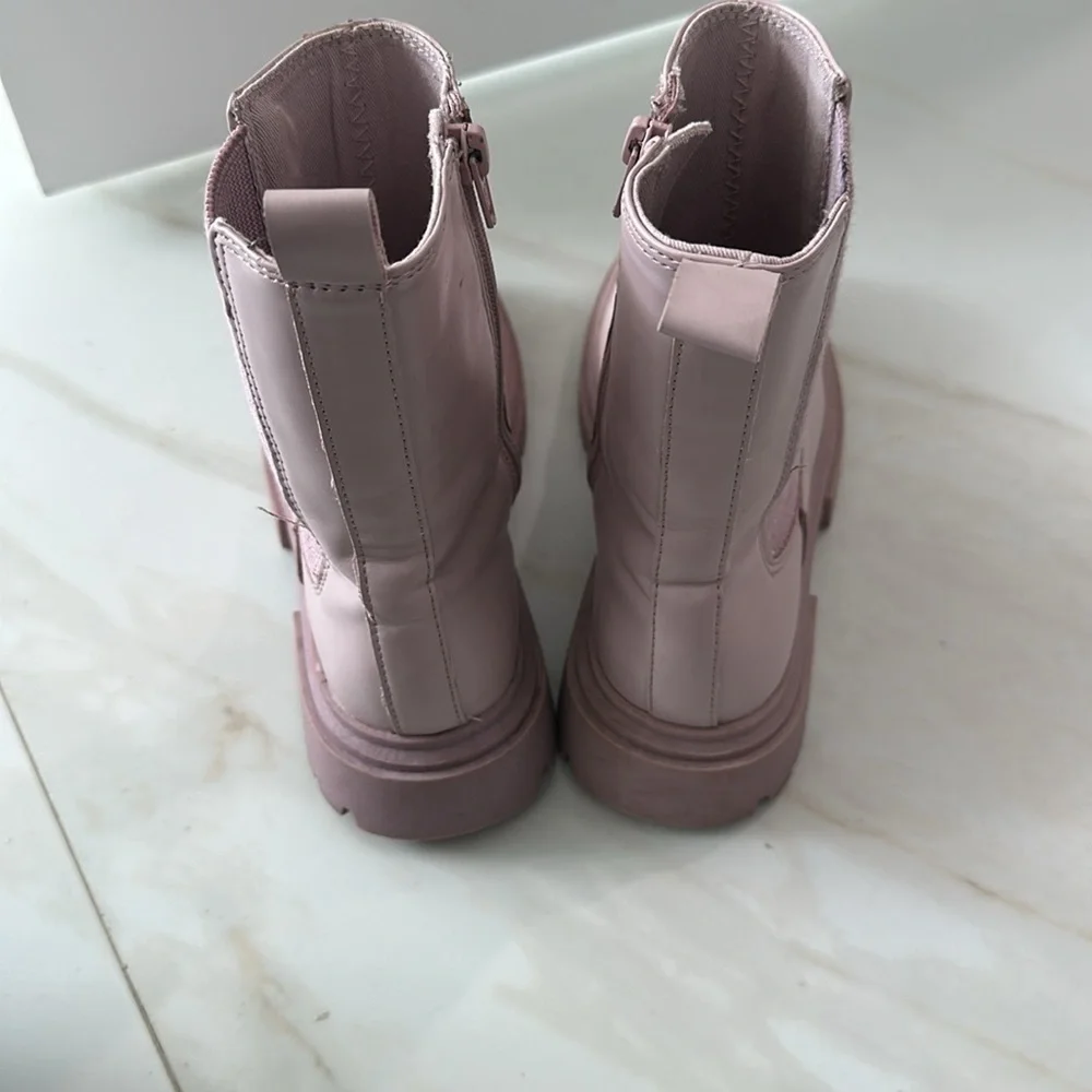 Zara girls combat boots